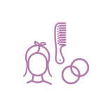 ヘアーブラシヘアーバンドヘアーゴム